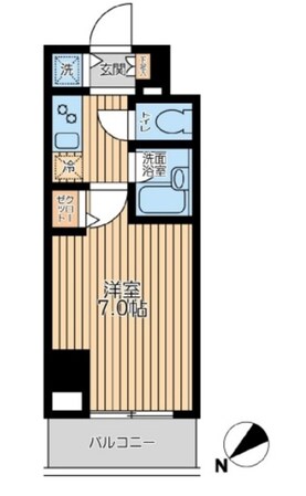 エマーレ行徳の物件間取画像